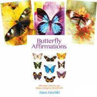 Butterfly Affirmations kortos Blue Angel